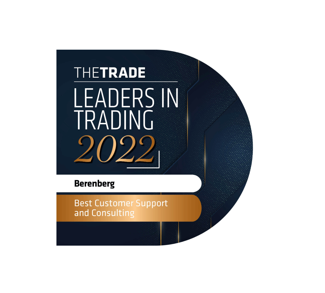 Berenberg Jobs - Careers Website - Awards - The Trade Customer Support Award Winner 2022 Image.png